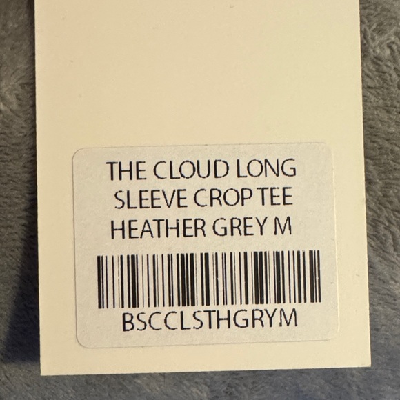 Bumpsuit Cotton Long Sleeve Crop Tee - Picture 4 of 4